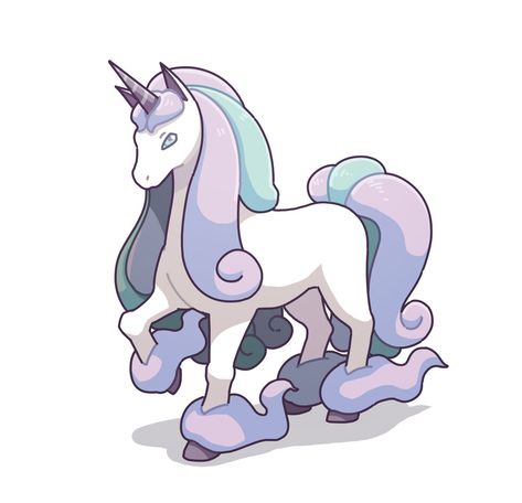 Pokemon Horse, Unicorn Pokemon, Mystery Creatures, Galarian Rapidash, Galarian Ponyta, Aurorus Pokemon, Wallpaper Pokemon, Pokemon Artwork, Art Pokémon