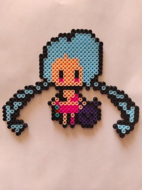 League Of Legends Perler Beads, Jinx Pixel Art, Perler Beads Art, Pearl Art, Kandi Perler, Perler Crafts, Perler Bead Designs, Beads Art, Perler Bead Crafts