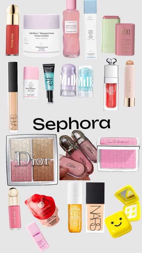 produtos da Sephora Sephora Minis, Sephora Dior, Glowing Skincare, Birthday Wish List, Lip Glow, Vintage Things, Christmas Wish, Christmas Wish List, Makeup Skin Care