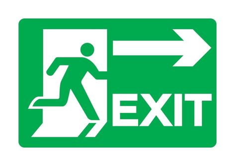 Exit Sign Design, Crossroad Sign, Fire Exit Sign, Wooden Sign Posts, Name Activities Preschool, Wooden Arrow Sign, Green Sign, Fire Exit, Emergency Exit Signs