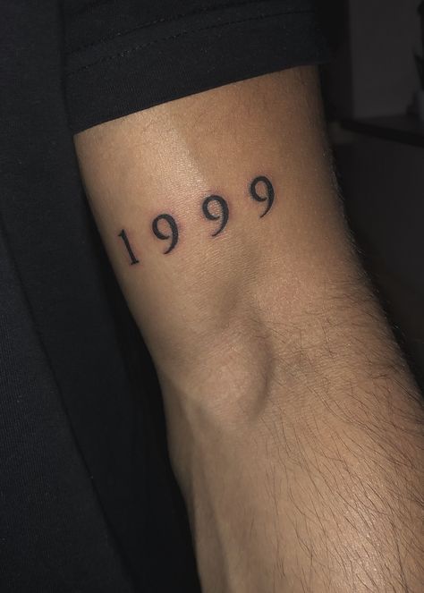 Birth Year Tattoo Ideas Men, Since 1999 Tattoo, 1978 Tattoo Number Fonts, Birthyear Tattoo Men, 1999 Tattoo Ideas Men, 1999 Tattoo Font, 1999 Tattoo Ideas Women, Birth Year Tattoo Men, 1999 Tattoo Design