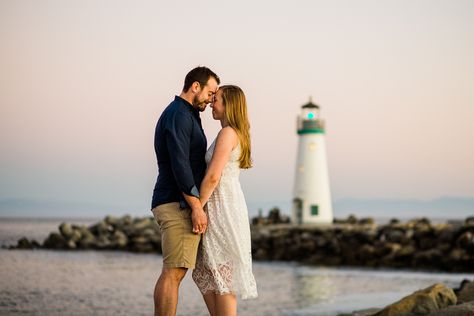 Lighthouse Couple Photos, Santa Cruz Engagement Photos, Lighthouse Engagement Photos, Lighthouse Proposal, Lighthouse Elopement, Lighthouse Photoshoot, Fall Poses, Larkspur Colorado, Mountain Ranch Wedding