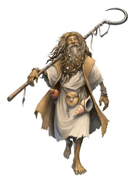 Old Man Seaside Druid - Pathfinder PFRPG DND D&D d20 fantasy Dnd Druid, Dark Sun, Pathfinder Character, Fantasy Wizard, Heroic Fantasy, Nordland, Fantasy Magic, Fantasy Portraits, Dungeons And Dragons Characters