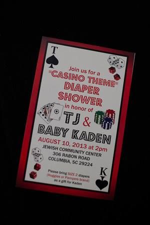 Casino themed diaper shower: Invitation Casino Theme Baby Shower Ideas, Casino Decorations, Photo Booth Sign, Casino Night Party, Casino Party, Casino Theme Parties, Casino Theme, Party Photo Booth, Dinners For Kids