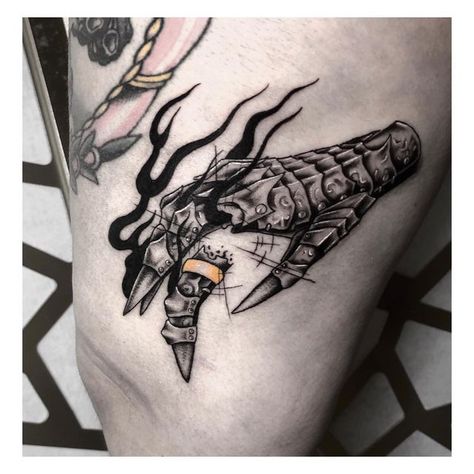 The Eye Of Sauron Tattoo, Sauron Gauntlet Tattoo, Lotr Tattoo Design, Lord Of The Rings Eye Of Sauron Tattoo, Medieval Hand Tattoo, Sauron Tattoo Design, Aragorn Tattoo, Lotr Sleeve Tattoos, Mouth Of Sauron Tattoo