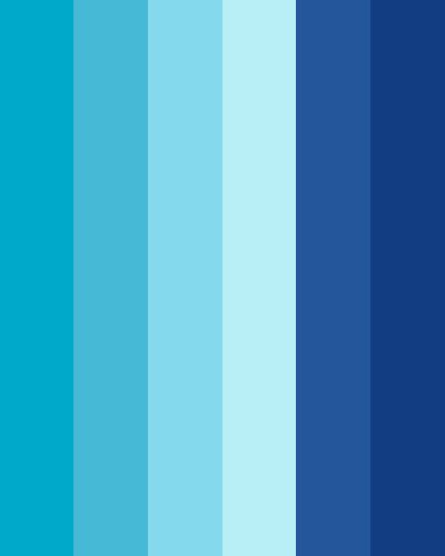 Water Energy Water Color Pallete Blue, Water Element Color Palette, Water Pallete Color Schemes, Energy Color Palette, Water Palette, Element Art, Americana Tattoo, Hexadecimal Color, Blue Names