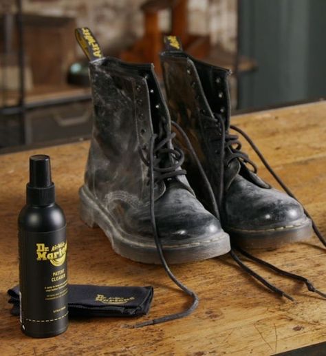 How to Clean Patent Leather Dr. Martens | Dr. Martens Official Dr Martens Patent, Doc Martens Boots, Patent Boots, Patent Leather Boots, Shoe Brushes, Dr Martens Boots, Clothing Hacks, Doc Martens, Bring Back