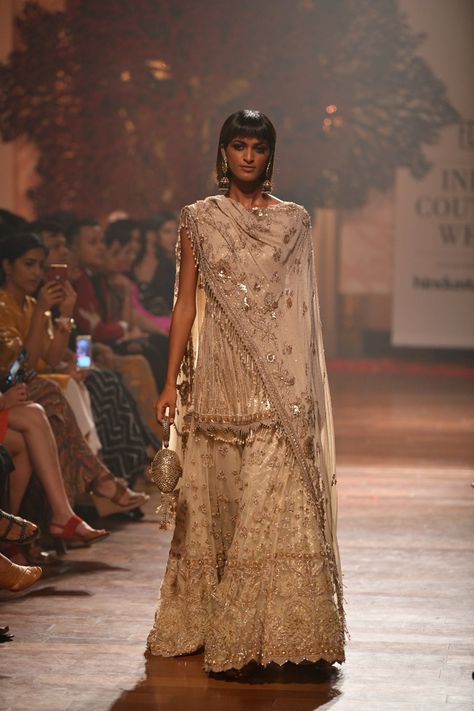 Tarun Tahiliani at India Couture Week 2019 | Vogue India Lehenga Pictures, Tarun Tahiliani Saree, Tarun Tahiliani Lehenga, So Close Yet So Far, Asian Couture, New Lehenga, Ivory Suit, Traditional Attires, Indian Bride Outfits