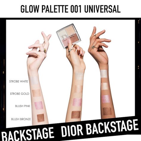 DIOR Backstage Glow Face Palette | Sephora Dior Backstage Glow Face Palette, Lip Sunscreen, Dior Backstage, Face Glow, Glow Face, Lash Primer, Lipstick Stain, Face Palette, Body Sunscreen