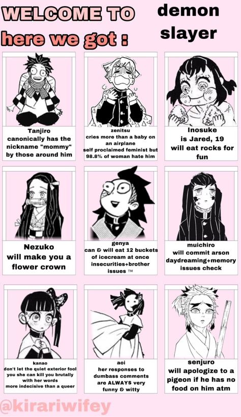 Demon Slayer Hight Chart, Funny Anime Pics Demon Slayer, Hee Man, Slayer Meme, Anime Jokes, Dragon Slayer, Lets Go, Fanarts Anime, Really Funny Pictures