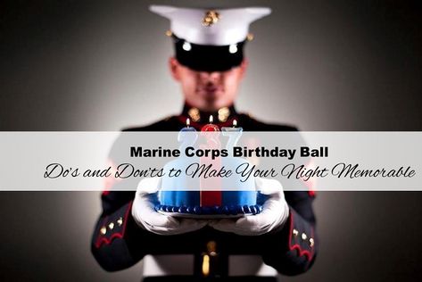 The Marine Corps ball is one of the most anticipated events of the year, and it’s just around the corner. If you’ve never been to a ball or it’s been a while since you’ve attended, here’s a rundown of what to expect. Dress to impress The Ball celebrates the birthday of our Corps, which fittingly … Marine Corps Birthday Ball Dresses, Marine Corp Birthday Quotes, Marine Corps Birthday Ball, Marine Corp Birthday, Marine Corps Bra, Marine Corps Birthday, Marine Corps Ball, Marine Officer, Usmc Wife