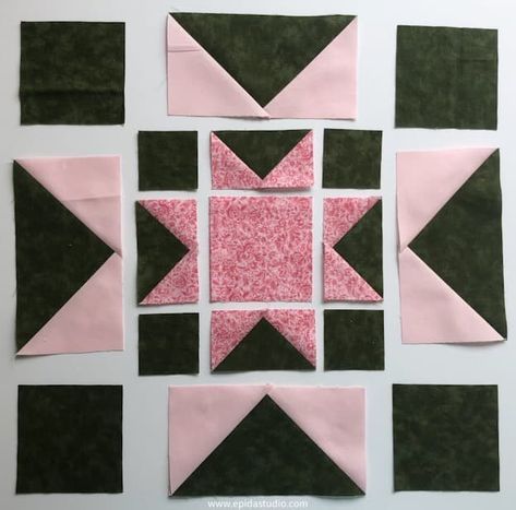 Sawtooth Star Quilt Block, Sawtooth Star Quilt, Lone Star Quilt Pattern, Sawtooth Star, Christmas Gift Games, Star Quilt Pattern, Lone Star Quilt, Scrappy Quilt Patterns, Star Quilt Blocks