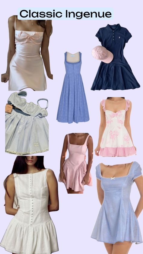 #classicingenue #classic #ingenue #styleessence #kitchener #kibbe #essence #ootd #clothing #outfits Kibbe Essence, Ingenue Essence, Soft Classic Kibbe, Soft Summer Palette, Style Analysis, Clothing Outfits, Romantic Outfit, Soft Classic, Soft Summer