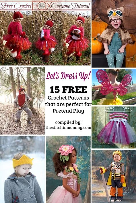 Crochet Costumes, Costume Tutorial, Crochet Toddler, Kids Dress Up, Crochet Basket Pattern, Costume Patterns, Crochet Round, Halloween Crochet, Crochet Basket