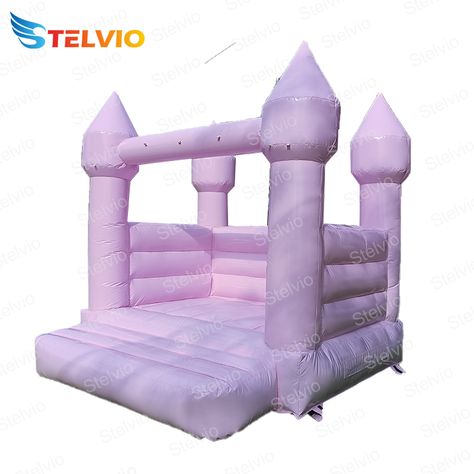 Commercial Outdoor Inflatable Pink Wedding Bounce House Black Moonwalk Bouncy Castle For Party Wedding Bounce House, Outdoor Inflatables, Bouncy Castle, Bounce House, Pink Wedding, House Black, Black House, Castle, Better Living