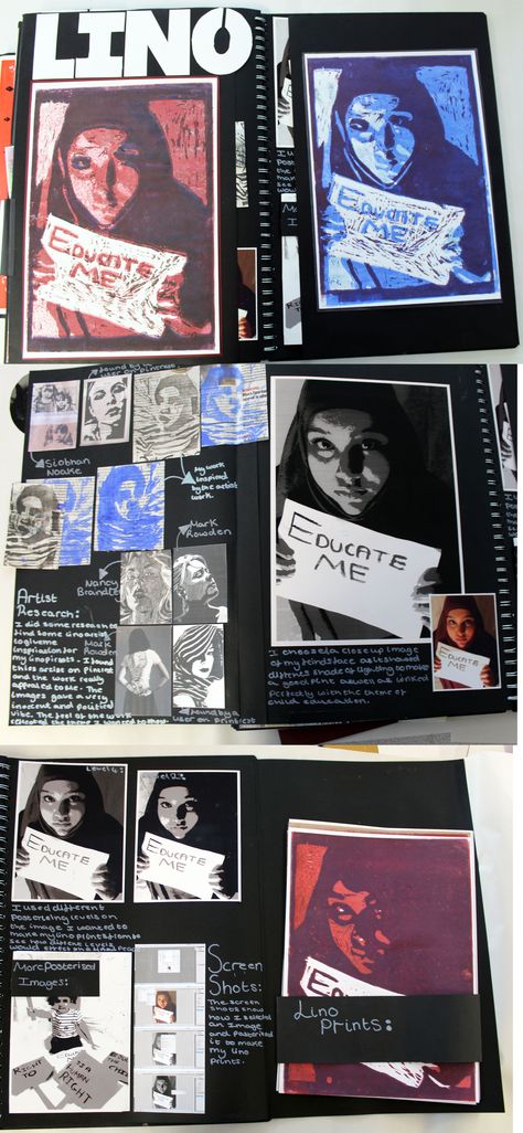 Gcse Graphic Communication, Graphic Communication A Level, Lino Print Gcse Art Sketchbook, Graphic Communication Sketchbook, Ual Sketchbook, Lino Artists, A Level Photography Sketchbook, A Level Art Themes, Lino Print Artists