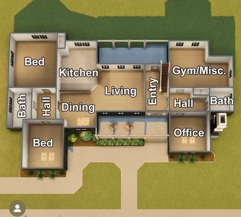 Sims Freeplay House Ideas Layout, Sims 4 Houses Layout Floor Plans, Sims 4 Hus, Casas The Sims Freeplay, Sims 4 Houses Layout, Sims Challenge, Sims Freeplay Houses, Sims 4 Challenges, Sims Houses