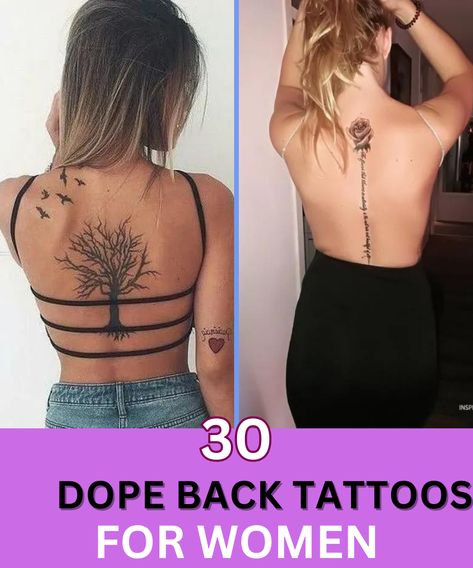 dope back tattoos for women, baddie spine tattoo Fine Line Spine Tattoo Quotes, Tattoos Back Women, Tattoos For Women Baddie, Upper Back Tattoos For Women, Dope Back Tattoos For Women, Middle Back Tattoo, Middle Of Back Tattoo, Baddie Tats, Spine Tattoo Quotes