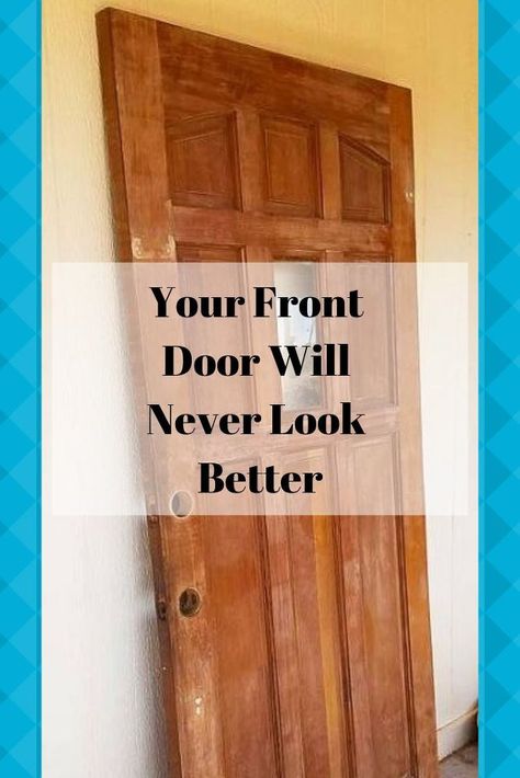 Give your door a second life with this fabulous repurpose project. From door to halltree in no time. Your entryway has never looked better! #diy #door #repurpose #hometalk Repurpose Front Door, Trim Styles Interior, Upcycle Door, Stained Trim, Paint Stir Sticks, Mother Daughter Projects, Diy Toilet, Vintage Doors, Shabby Chic Bedding