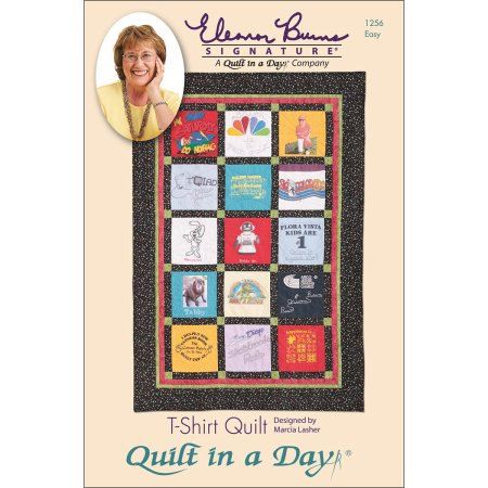 Quilt Pattern T-Shirt Quilt Pattern Quilt by GabbysQuiltsNSupply Tshirt Quilt Pattern, T Shirt Quilts, Quilt In A Day, T Shirt Quilt, Tshirt Quilt, Signature Quilts, Sew Easy, Quilting Rulers, Memory Quilt