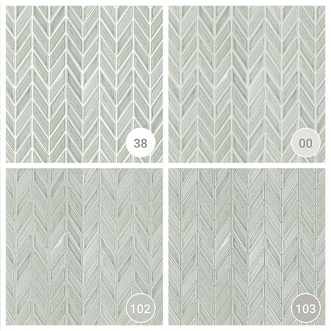 Boutique Portofino Sage Chevron Mosaic Green 11-in x 12-in Glazed Ceramic Chevron Patterned Wall Tile (0.957-sq. ft/ Piece) Lowes.com Patterned Wall Tiles, Chevron Tile, Patterned Wall, Classic Tile, Green Chevron, Mosaic Wall Tiles, Bathroom Remodel Designs, Shop Boutique, Sage Color