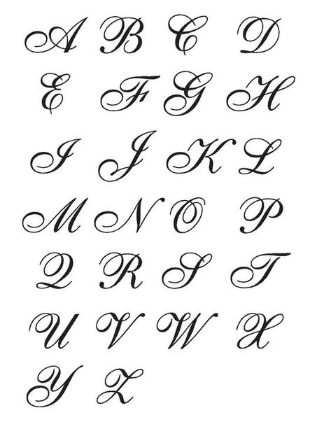 Johnhancock Font  FF7 Fonts for tattoos #fontsfortattoos tattoo #tattoo tattoos #tattoos fonts #fonts font #font 6.1 Combined Letters Tattoo, Script Fonts Alphabet Hand Lettering, Tattoo Alphabet Fonts, Stylish Alphabets Letters Type Design, Letter Fonts For Tattoos, Abcd Tattoo, Letter Fonts Tattoo, Cursive Initial Tattoo, Best Fonts For Tattoos