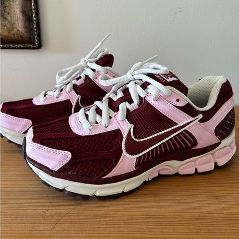 Women’s Nike Vomero size 7.5. *WORN 1X* Cute Pink Shoes, Nike Vomero, Vomero 5, Nike Sneakers Women, Pink Shoes, Cute Pink, Women's Sneakers, Nike Shoes, Nike Women