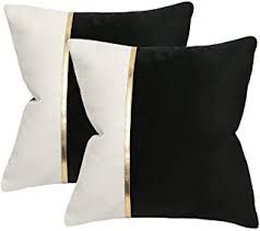 Black White Rooms, Cozy Bohemian, White Room Decor, Velvet Throw Pillow, Living Room Bed, Black White And Gold, Leather Patchwork, Bed In Living Room, Bed Couch