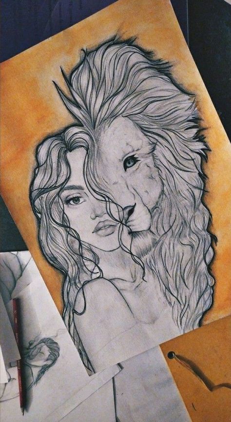 Signe Astro Lion, Lion Sketch, Bd Art, Random Drawings, Lion Drawing, Pencil Sketch Images, Easy Love Drawings, Meaningful Drawings, Art Drawings Sketches Pencil