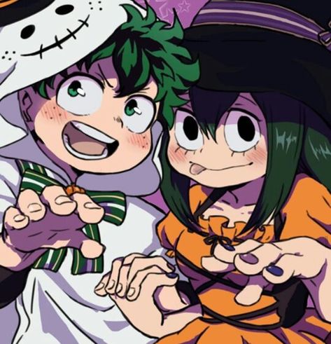 Ghost Deku, Deku X Tsuyu, Deku Ships, Asui Tsuyu, Eijirou Kirishima, My Hero Academia Tsuyu, Mina Ashido, Denki Kaminari, Anime Friendship