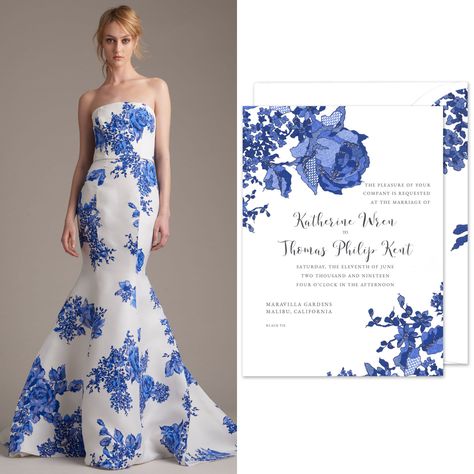 Blue Lace Dresses, Amazing Dresses, Wedding Marketing, Lace Blue Dress, Romantic Look, Lace Dresses, Monique Lhuillier, Wedding Invites, Bridal Designs