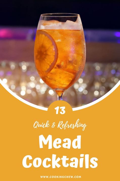 Are you craving a refreshing, fruity, and delicious beverage? If so, read on and get ready to prepare these 13 quick and delicious mead cocktails! Mead Drinks, Mead Drink Recipes, Cranberry Orange Mead, Mead Cocktail Recipes, Mead Cocktail, Mead Flavors, Non Alcoholic Mead Recipe, 1 Quart Mead Recipe, Small Batch Mead