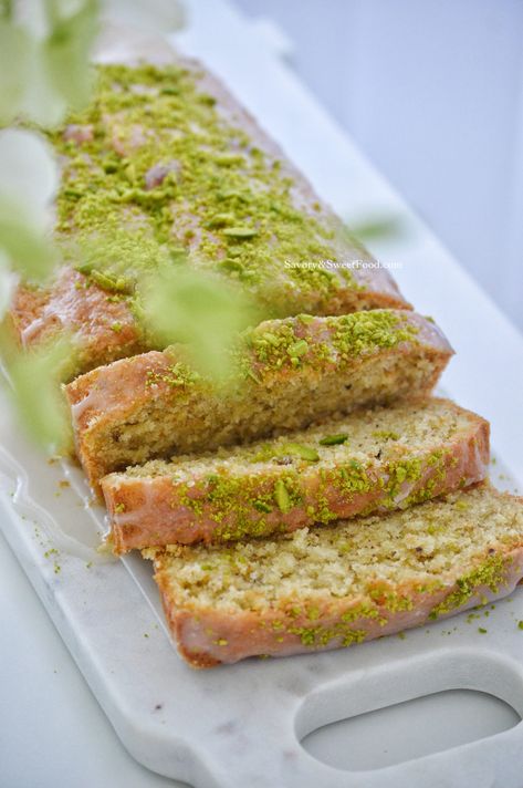 Coconut Pistachio Cake, Pistachio Cake Recipe From Scratch, Coconut Pistachio, Pistachio Cake Recipe, Baking Bad, Saffron Recipes, Arabic Desserts, Pistachio Recipes, Cake From Scratch