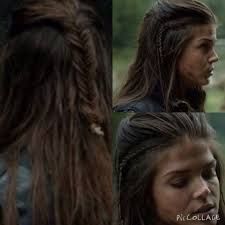 The 100 Hairstyles Octavia, The 100 Octavia Hairstyles, The 100 Inspired Hairstyles, Octavia Blake Hair, Warrior Princess Hairstyles, Octavia Hairstyle, The 100 Hair, The 100 Hairstyles, Fishtail Hair