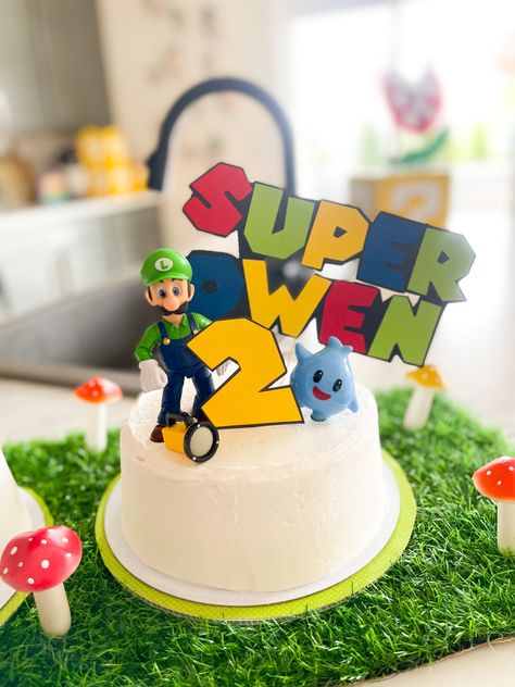 Mario Cake, Cake Inspo, Simple Birthday, Simple Birthday Cake, Mario Bros., Mario Bros, Super Mario, Mario, Birthday Cake