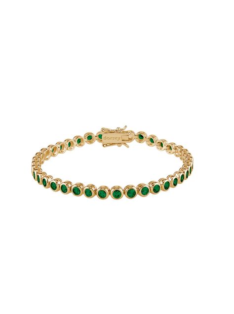 BRACELETS Luxury Gold Bracelets With Emerald, Sapphire Stones, Red Sapphire, The Fine Print, Emerald Bracelet, White Lab, Fine Print, Emerald Stone, Sapphire Stone