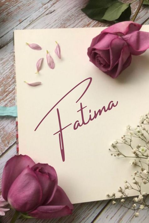 Alphabet name dp. Unique arabic girls name #namedp #latestnamedp #name #girlsnamedp #dpzforwhatsapp #uniquename #girlsname #fatimaname Fatima Name Dp, Fatima Name, Line Art Lesson, Name Design Art, T Wallpaper, Wedding Card Frames, Iphone Wallpaper Cat, Bond Paper Design, Name Dp