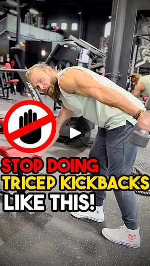 Tricep Kickback, 100k Views, Smith Machine, Lifestyle Coaching, Triceps Workout, An Exercise, Muscle Growth, Bench Press, The Movement