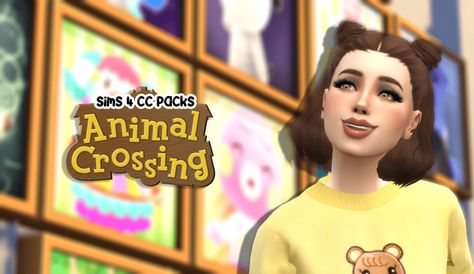 Sims 4 Cc Animal Crossing, Sims 4 Cc Dogs, Sims 4 Animal Crossing, Animal Crossing Poster, Stitches Animal Crossing, Animal Crossing Leaf, Sims Background, Background Characters, Sims Wallpaper