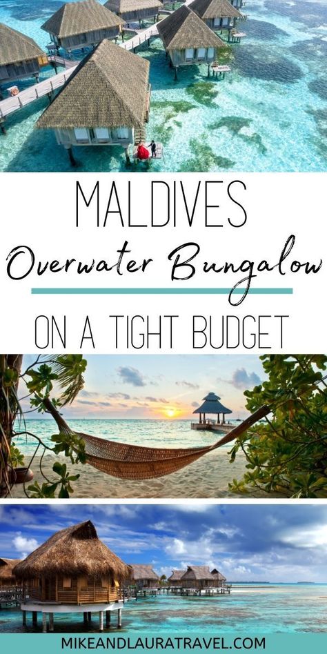 Check out how you can plan the vacation of your dreams to the Maldives. This is how we were able to book an overwater bungalow on a tight budget #maldives #travel Dream Vacation Spots, Vacation Locations, Overwater Bungalows, Travel Inspiration Destinations, Maldives Travel, Dream Vacations Destinations, Honeymoon Travel, Travel Locations, Dream Travel Destinations