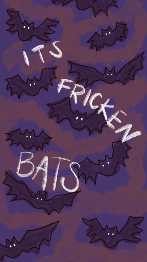 Bats Iphone Wallpaper, Cute Spooky Backgrounds, Generic Wallpaper, Spooky Phone Wallpaper, Autumnal Prints, Halloween Backrounds, Fun Wallpapers, Spooky Wallpaper, Autumn Wallpapers