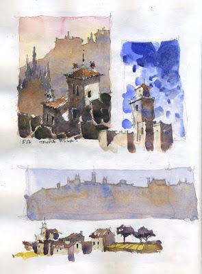 Iain Stewart, Learn Oil Painting, Watercolour Sketches, Architecture Sketches, Watercolor Architecture, Watercolor Journal, Time Painting, Watercolor Sketchbook, The South Of France