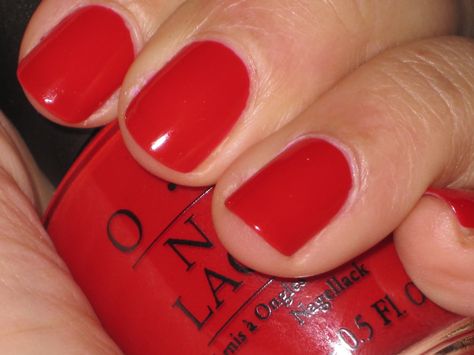 The Thrill Of Brazil Opi, Thrill Of Brazil Opi, Opi Thrill Of Brazil, Rimmel Nail Polish, Cheap Nail Polish, Opi Gel Nails, Girl Essentials, Red Polish, Nail Colours