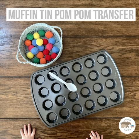 Nanny Activities, Preschool Crafts Fall, Crafts Fall, Muffin Man, Teaching Toddlers, Muffin Tins, Muffin Tin, Student Teaching, Muffin Pan