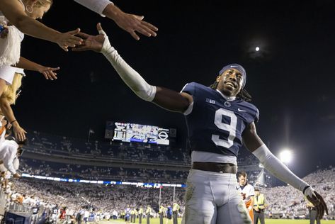 See where Joey Porter Jr. is heading in this Sports Illustrated mock draft Joey Porter, Miles Sanders, James Franklin, College Football Season, Nfc East, Jalen Hurts, Nittany Lion, Nc State, Free Agent