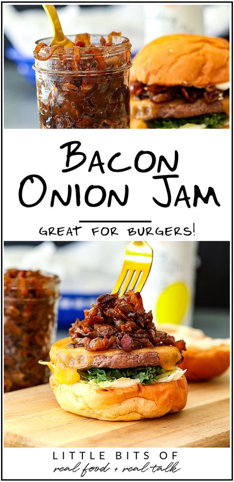 Balsamic Onion Jam Recipe, Balsamic Onion Jam, Bacon Onion Jam Recipe, Creative Canning, Onion Jam Recipe, Bacon Onion Jam, Water Bath Canning Recipes, Canning Jam Recipes, Balsamic Onions