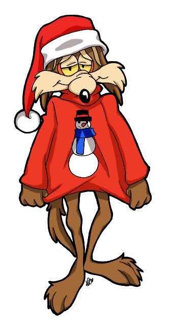 Christmas Cartoon Characters, Inkscape Tutorials, Wile E Coyote, Christmas Yard Art, Looney Tunes Characters, Looney Tunes Cartoons, Morning Cartoon, Classic Cartoon Characters, Famous Cartoons