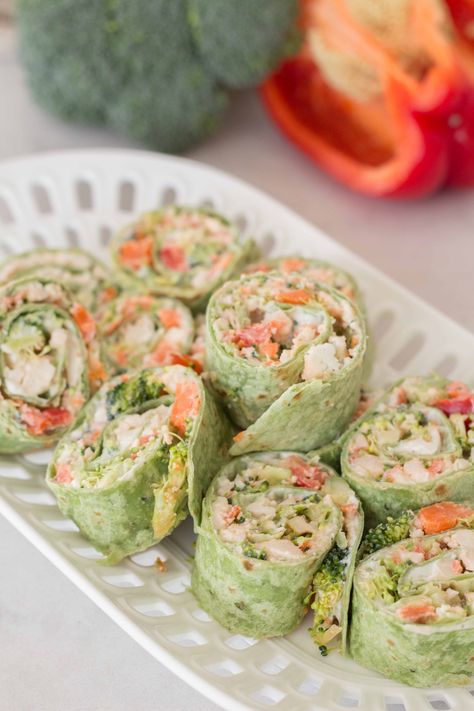 Easy Vegetable Roll Ups - Handmade Farmhouse Healthy Vegetarian Snack Recipes, Vegetable Roll Ups, Vegetarian Snack Recipes, Vegetarian Snack, Veggie Wrap, Cooking From Scratch, More Veggies, Easy Vegetable, Handmade Farmhouse