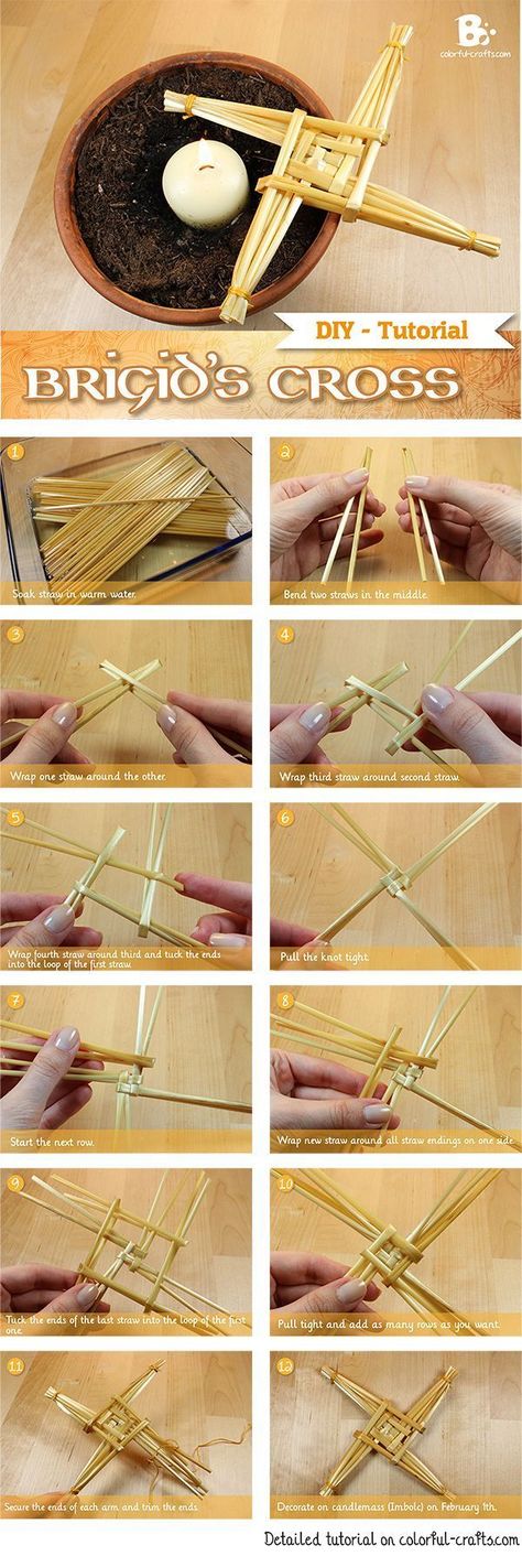 Diy Brigids Cross, Diy Brigid Doll, Brigid Cross How To Make, Diy Brigid Cross, How To Make Brigid Cross, St Brigid Cross Diy, Brigid Doll Diy, Imbolc Brigid Cross, Brigid Cross Diy