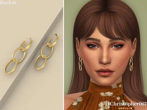 Christopher067 Sims 4 Cc, Sims 4 Maxis Match Jewelry, Ts4 Earrings, Sims 4 Cc Earrings, Sims Jewelry, Sims4 Accessories, Ts4 Accessories, Black Simmer, Cc Accessories